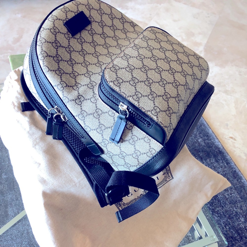 New Gucci Eden small backpack in dust bag and box . Excellent condition !!